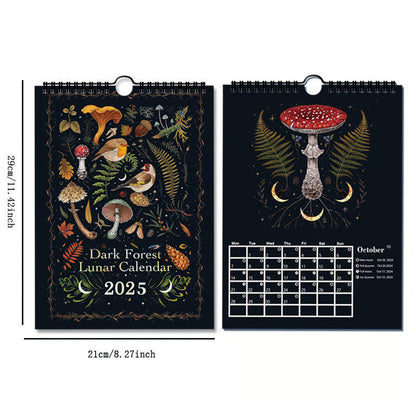 2025 Dark Forest Lunar Calendar